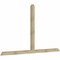 Ekena Millwork Portland Rough Sawn Timber Gable Bracket, Douglas Fir, 108"W x 63"H x 4"D x 4"F, 14/12 Pitch GBW108X63X0404POR00RDF - alternate 5